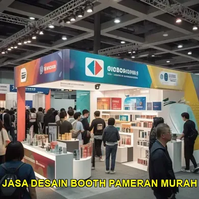 jasa desain booth pameran murah